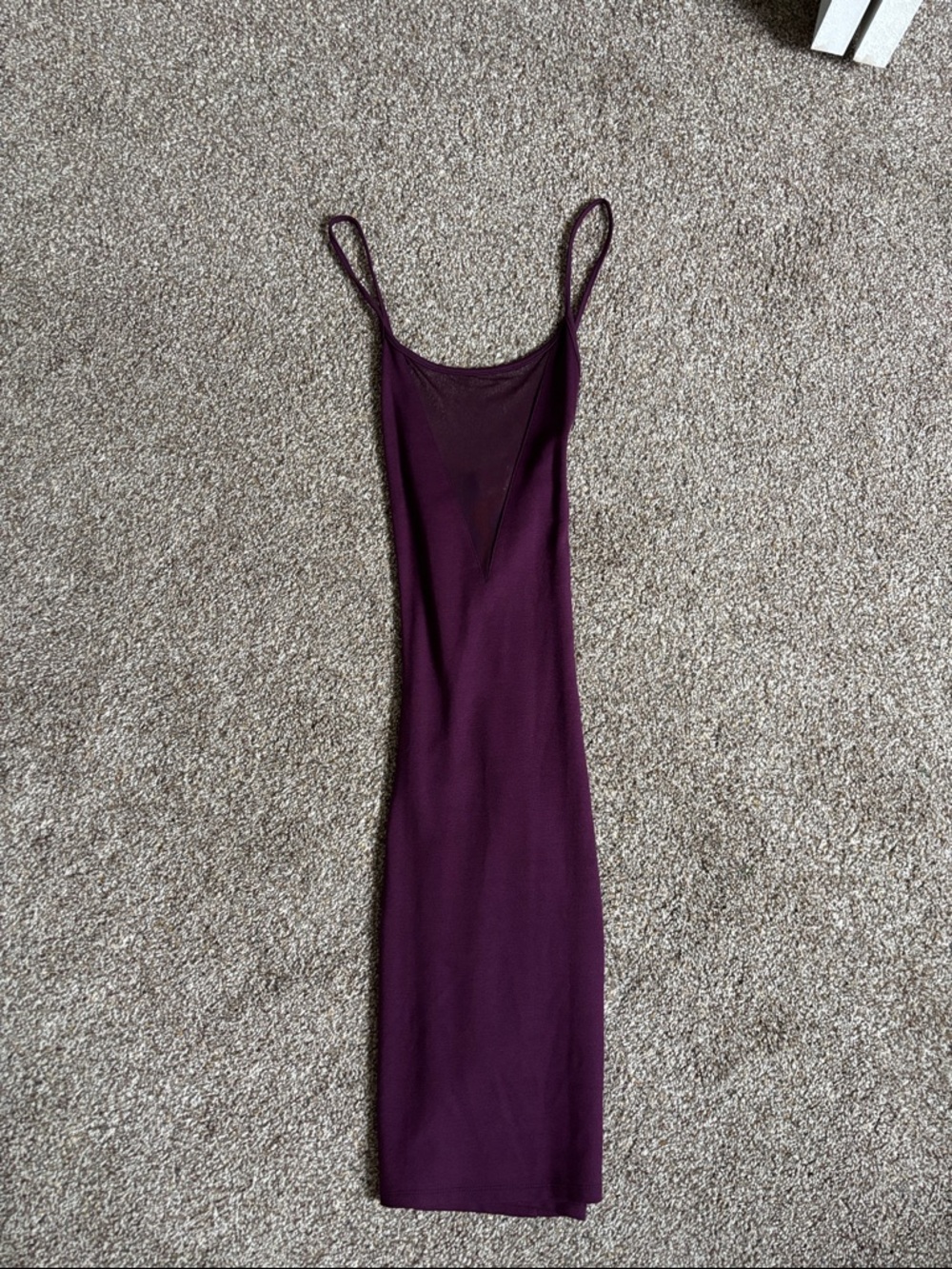 Plum Bodycon Slip Dress